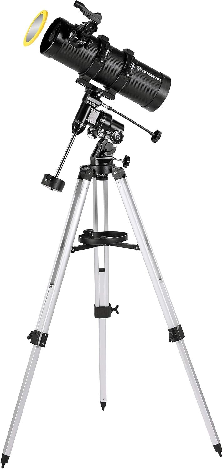 BRESSER Pluto 114/500: análisis, características y opinión del telescopio con adaptador para móvil