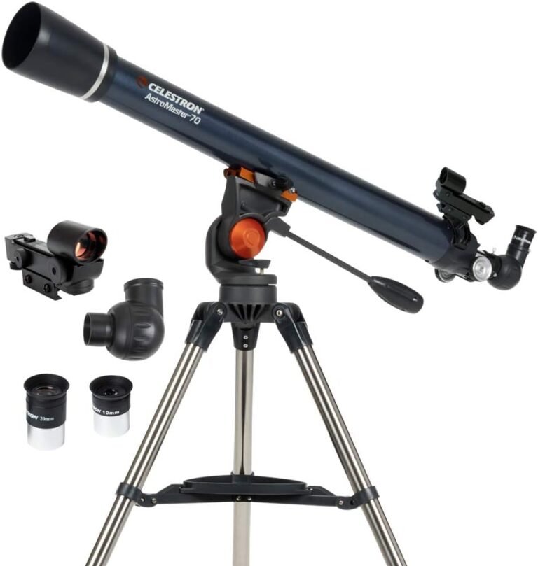 Celestron AstroMaster 70AZ: análisis y opinión, ¿merece la pena para empezar en astronomía?
