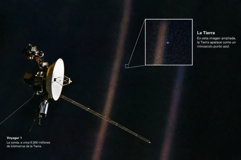 Ultima foto de la sonda Voyager